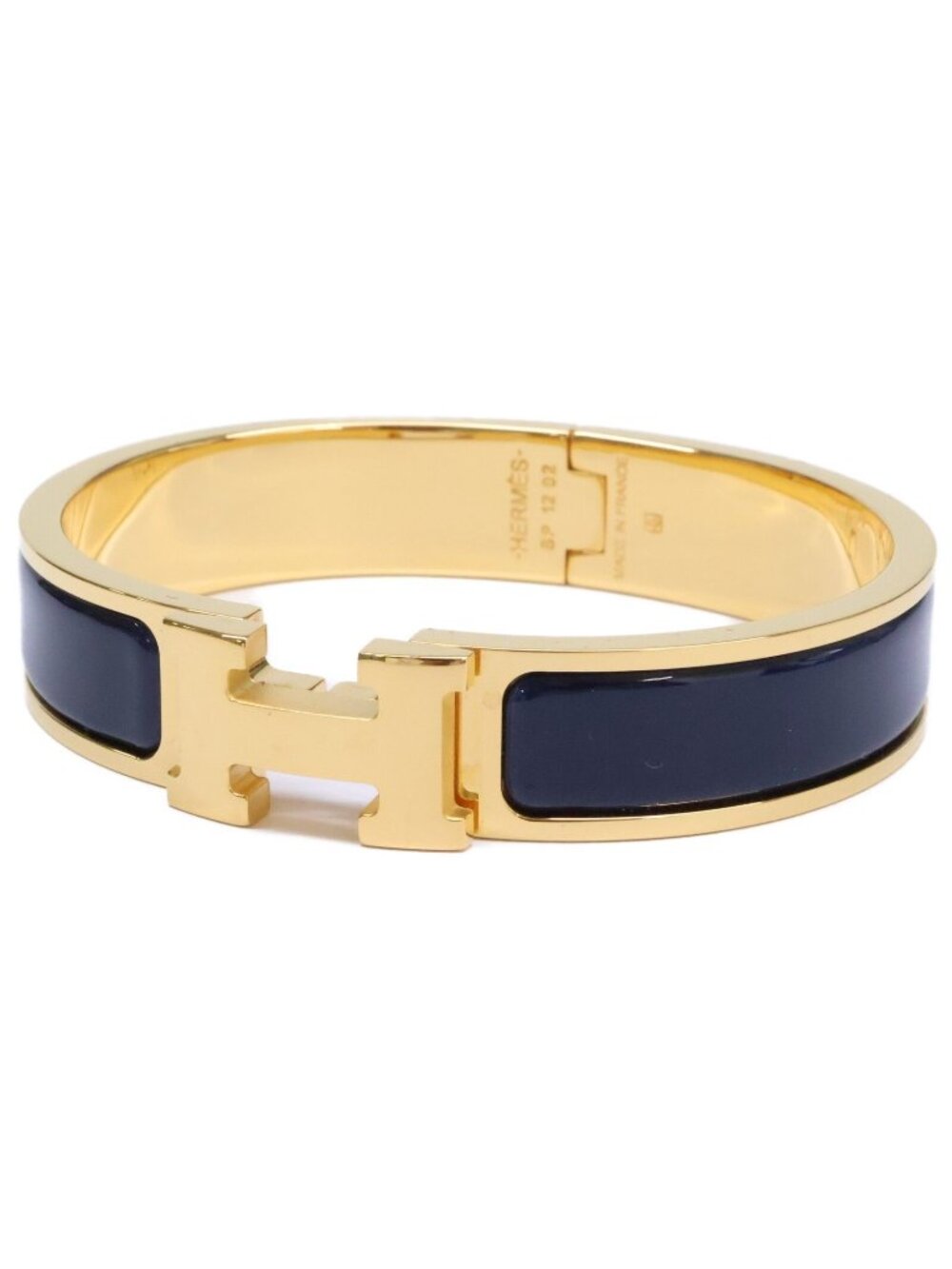 Hermes Clic H Enamel Bracelet